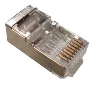 conector plug rj45 cat5e blindado pct c 100 un 5 3